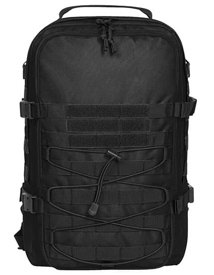 Notebook Backpack Molle — Black