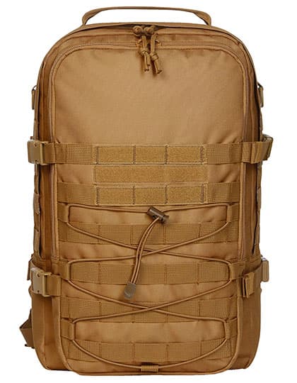Notebook Backpack Molle — Coyote Brown