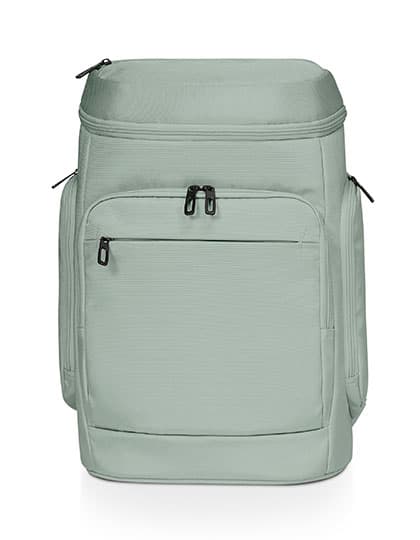 Notebook Backpack Solid — Green-Gray