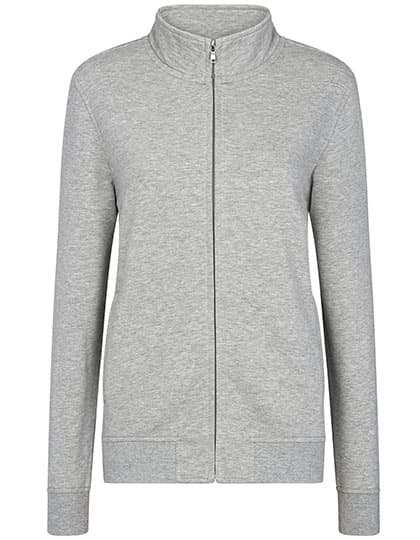 Women´s Premium Full-Zip Sweat Jacket — Grey Melange