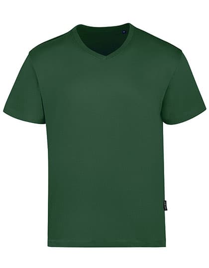 Men´s Luxury V-Neck Tees — Bottle Green