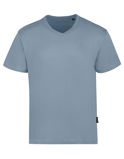 Men´s Luxury V-Neck Tees — Sky Blue