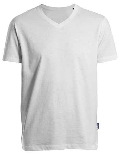 Men´s Luxury V-Neck Tees — White