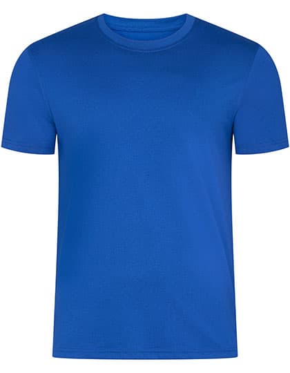 Men´s Organic Heavy Luxury Roundneck Tees — Royal Blue