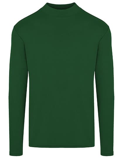 Men´s Premium Highneck Longsleeve Tees — Bottle Green