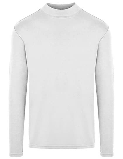 Men´s Premium Highneck Longsleeve Tees — White