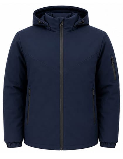 Men´s High Performance Winter Softshell Jacket — Navy