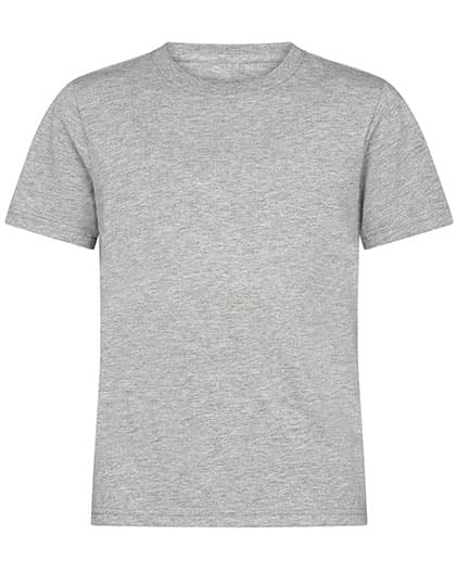 Kids´ Organic Luxury Roundneck Tees — Grey Melange