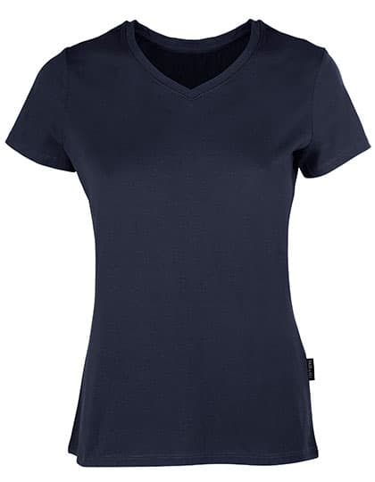 Women´s Luxury V-Neck Tees — Navy
