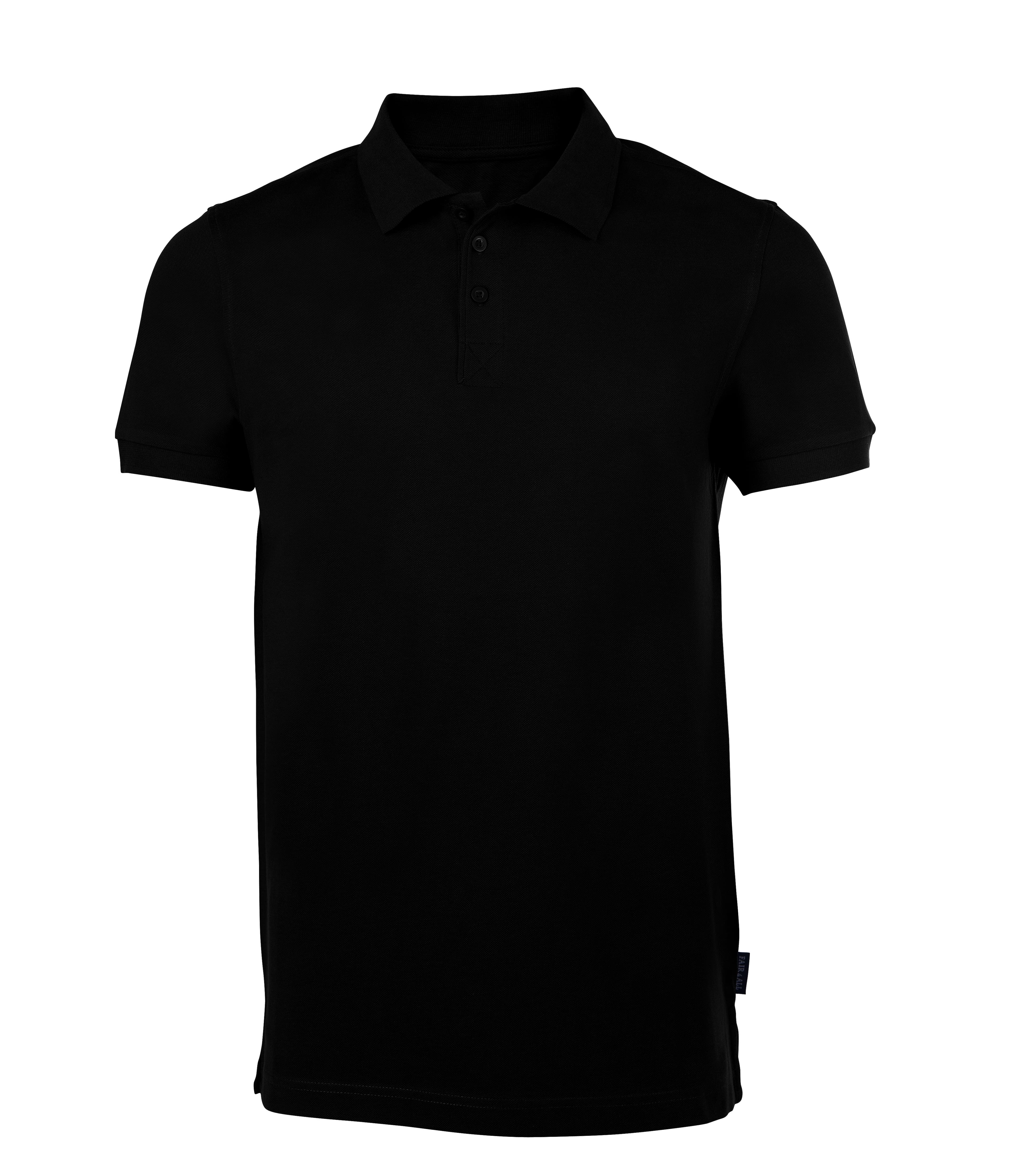 Men´s Heavy Stretch Polo — Black