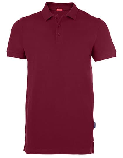 Men´s Heavy Performance Polo — Bordeaux