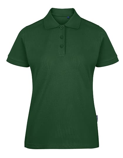 Women´s Heavy Polo — Bottle Green