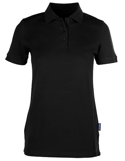 Women´s Heavy Stretch Polo — Black