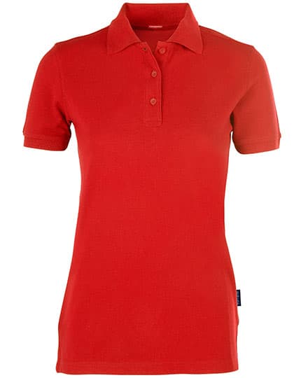 Women´s Heavy Performance Polo — Red