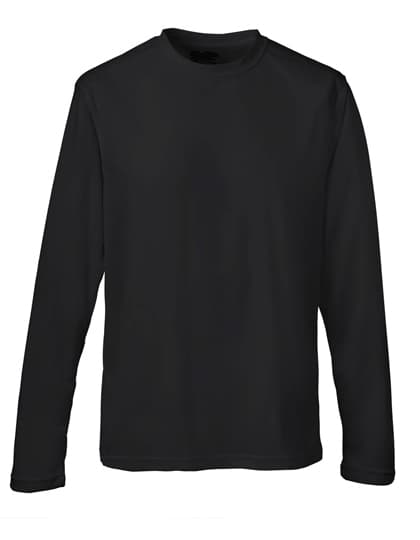 Long Sleeve Cool T — Jet Black
