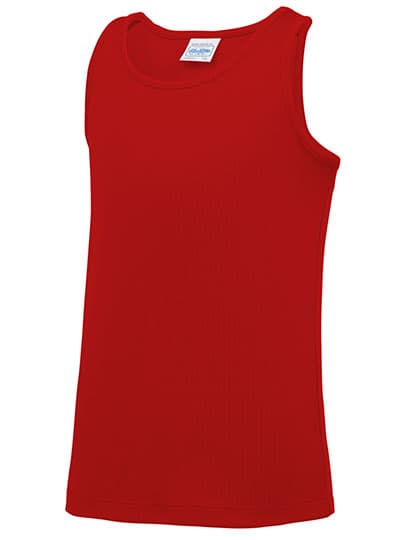 Kids´ Cool Vest — Fire Red