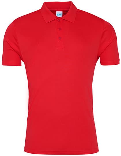 Cool Smooth Polo — Fire Red