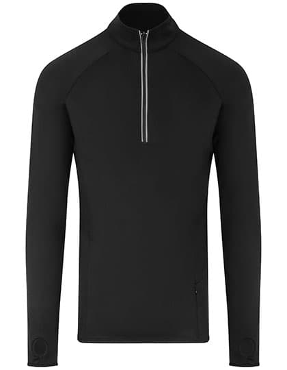 Cool-Flex 1/2 Zip Top — Jet Black