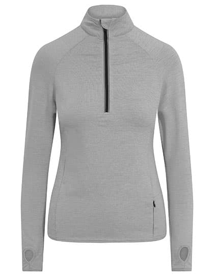 Women´s Cool-Flex 1/2 Zip Top — Silver Grey