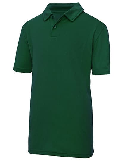 Kids´ Cool Polo — Bottle Green