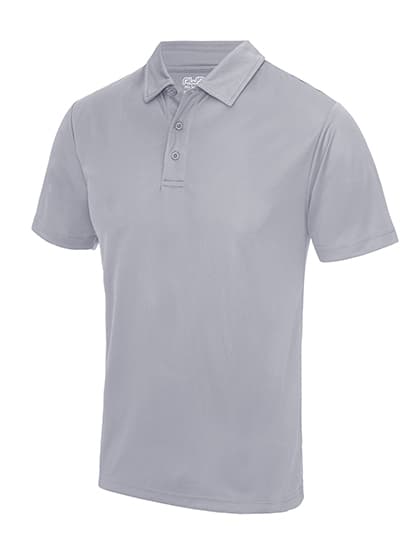 Cool Polo — Heather Grey (Solid)