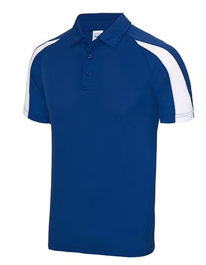Contrast Cool Polo — Royal Blue
