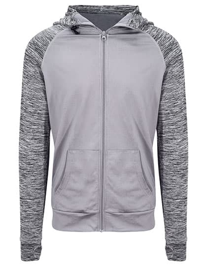 Men´s Cool Contrast Zoodie — Grey