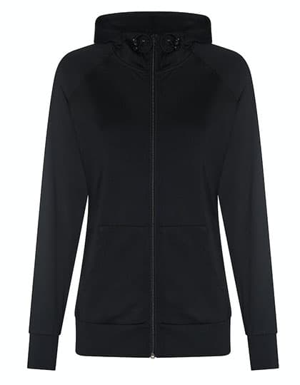 Women´s Cool Contrast Zoodie — Jet Black