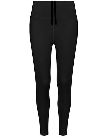 Women´s Recycled Tech Leggings — Jet Black