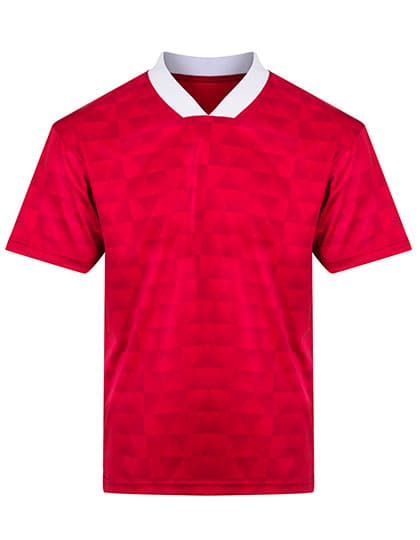 Retro Sports Jersey — Red