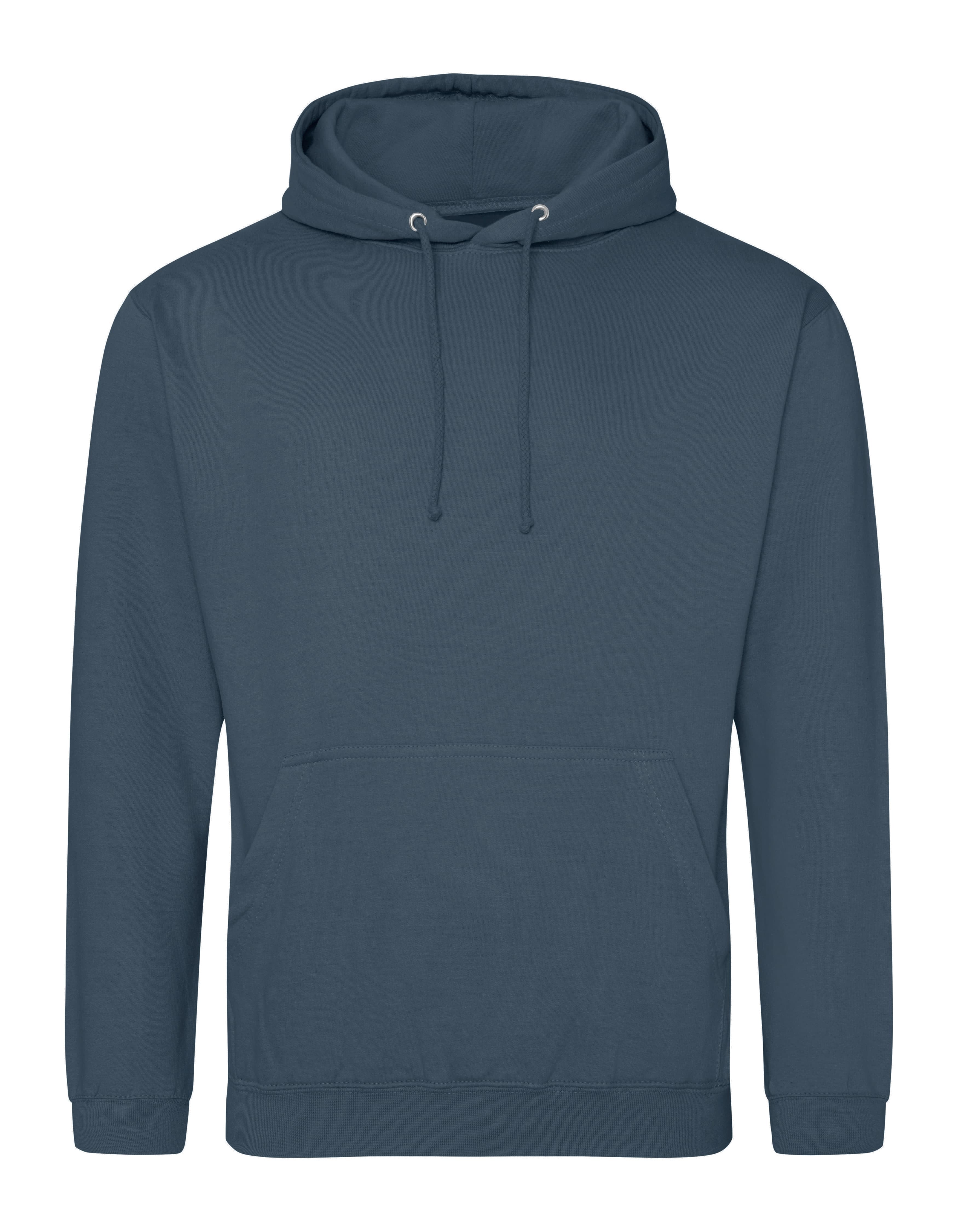 College Hoodie — Airforce Blue