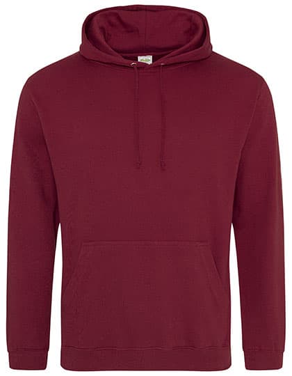 College Hoodie — Burgundy