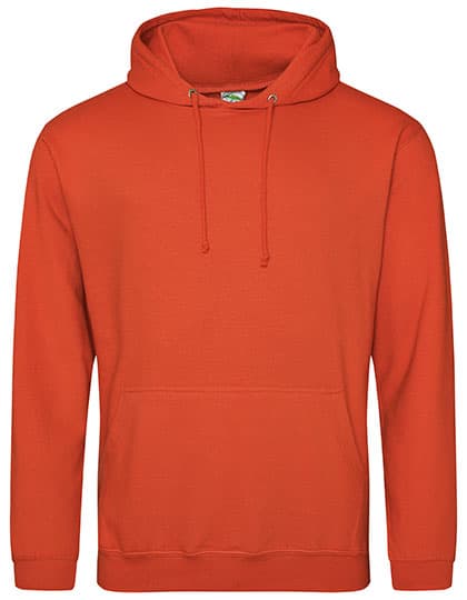College Hoodie — Burnt Orange