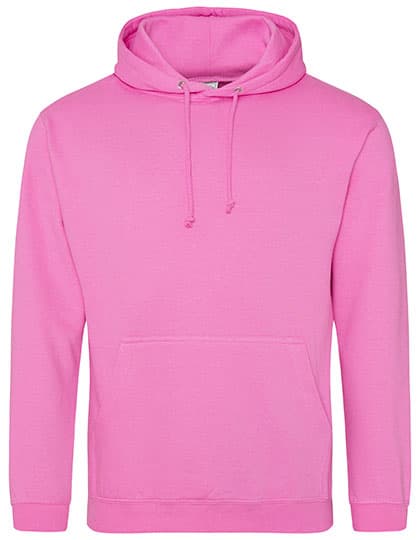 College Hoodie — Candyfloss Pink