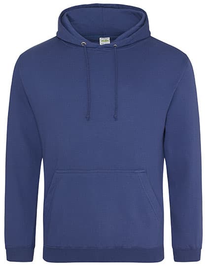 College Hoodie — Denim Blue