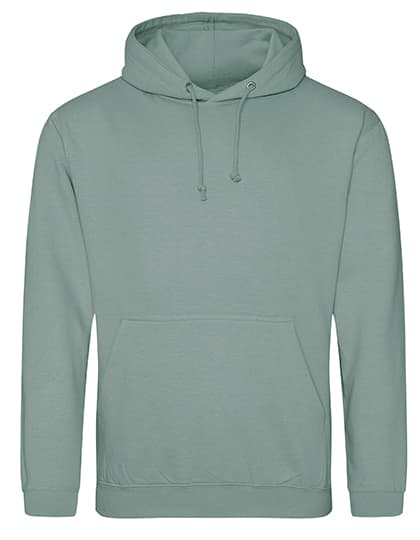 College Hoodie — Dusty Green