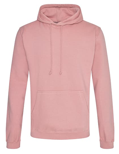 College Hoodie — Dusty Pink