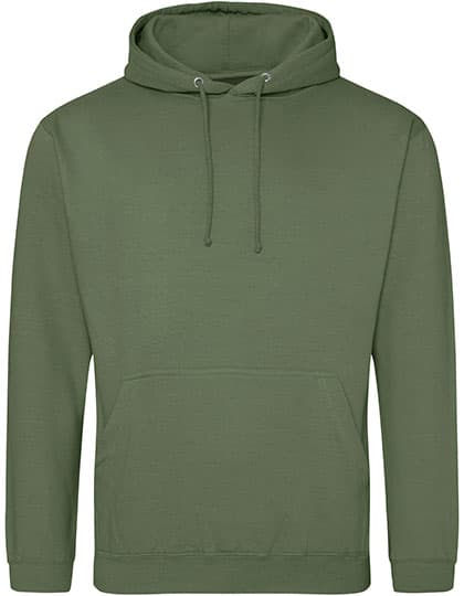 College Hoodie — Earthy Green