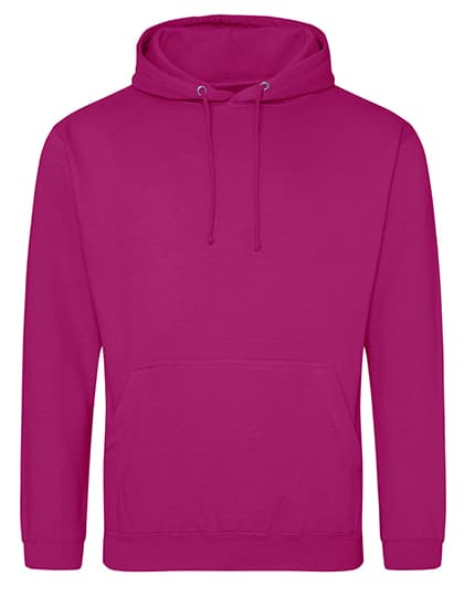 College Hoodie — Festival Fuchsia