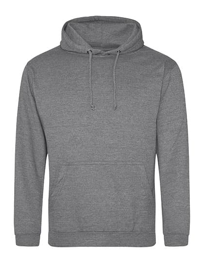 College Hoodie — Graphite Heather