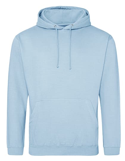 College Hoodie — Ice Blue