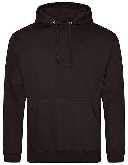 College Hoodie — Jet Black