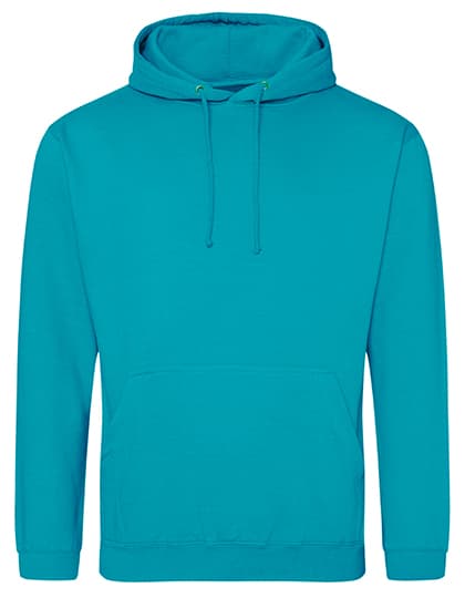 College Hoodie — Lagoon Blue