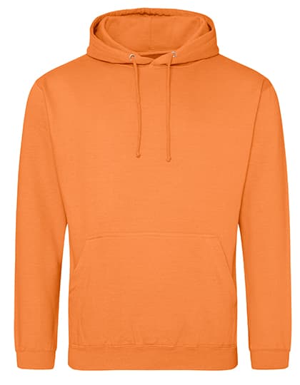 College Hoodie — Light Orange