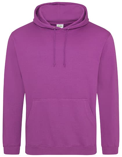 College Hoodie — Magenta Magic