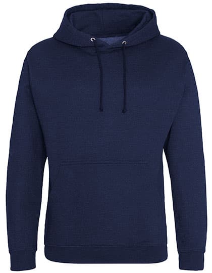 College Hoodie — Navy Smoke
