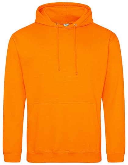 College Hoodie — Orange Crush