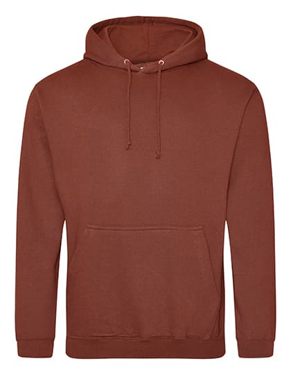 College Hoodie — Red Rust
