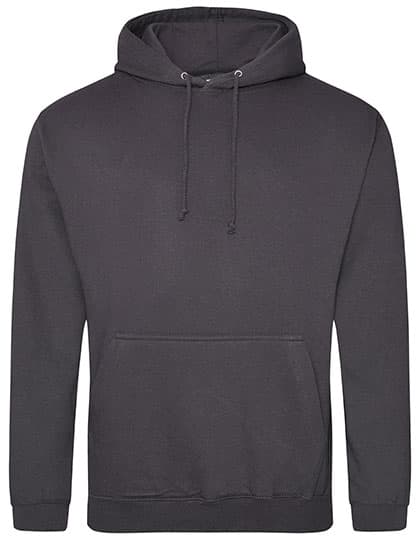 College Hoodie — Storm Grey (Solid)