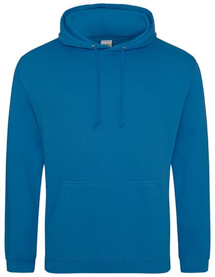 College Hoodie — Tropical Blue